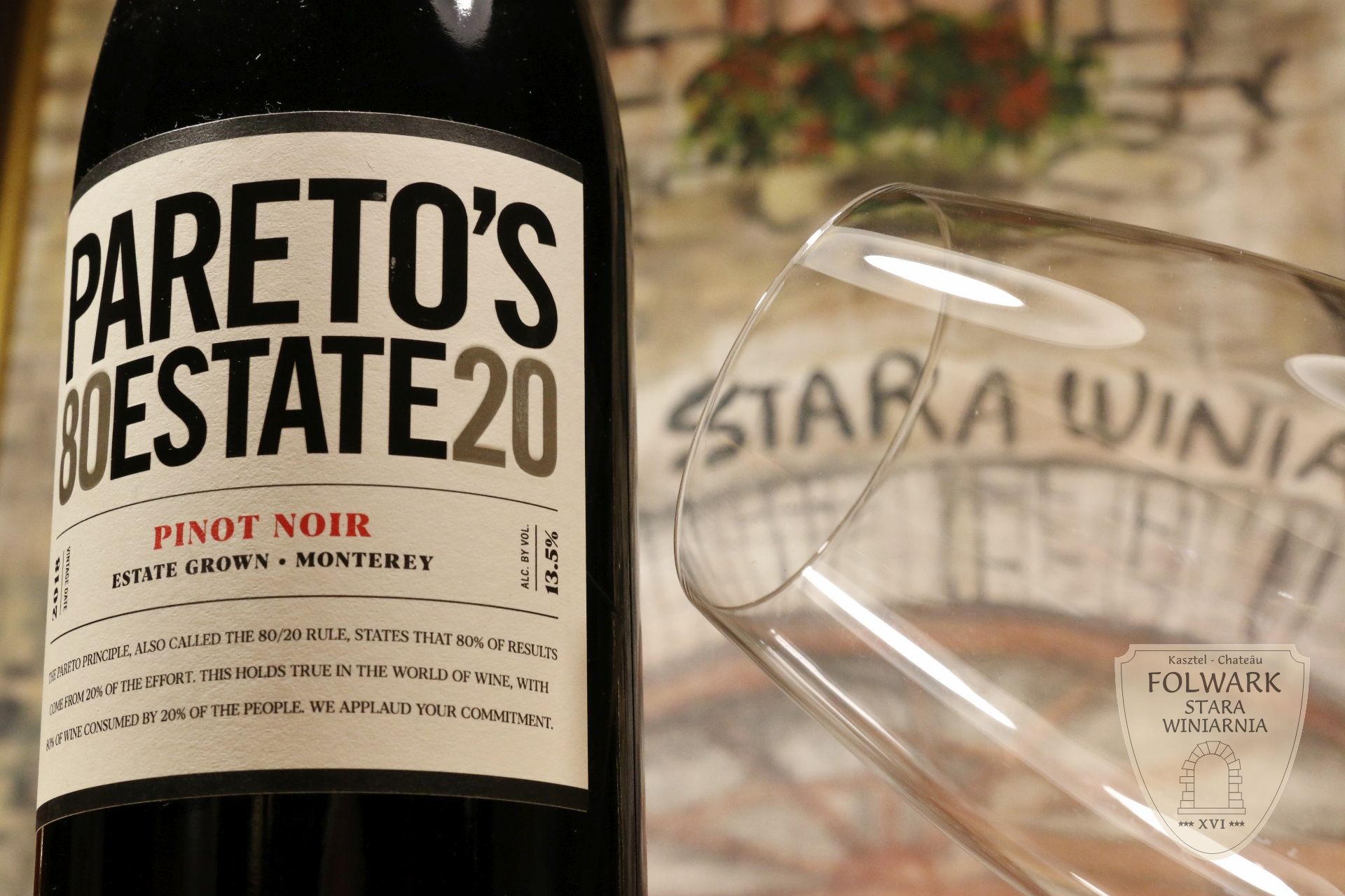 Pareto\'s Pinot poleca wina Winiarnia Noir z Kalifornii Folwark Stara 